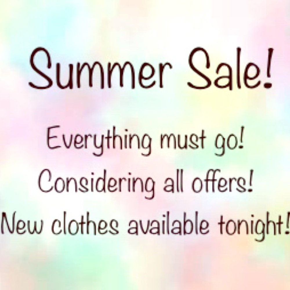 Summer Sale!